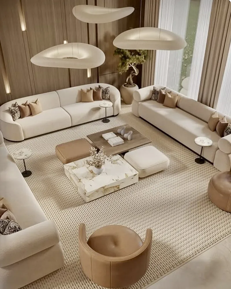 Интерьер в пакете Luxury: визуализация дизайна