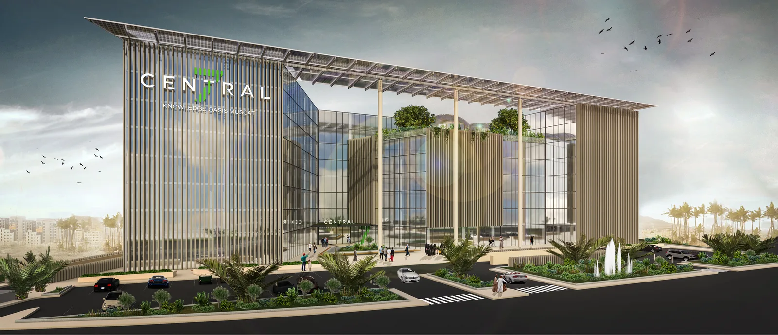 Central 7, район Knowledge Oasis Muscat, Маскат